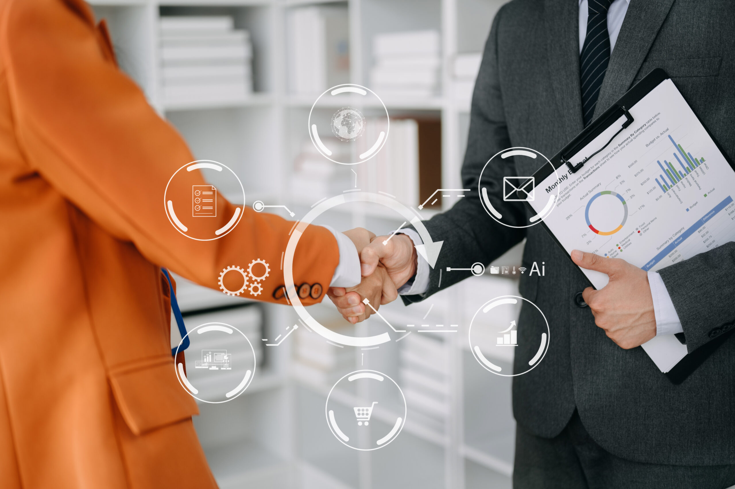 Professional reviewing a CV with a career coach in Dubai